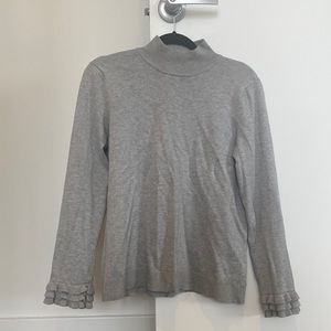 Calvin Klein mock turtle neck sweater